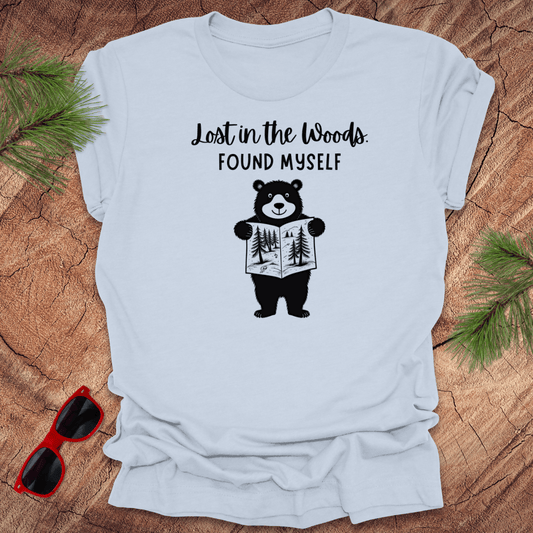 Lost in the Woods Bear Tee - Wandering Owl Adventure Gear