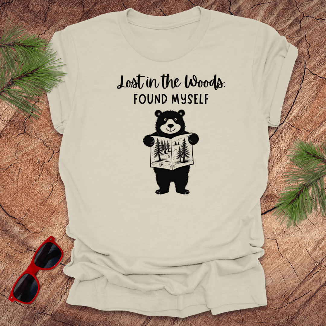 Lost in the Woods Bear Tee - Wandering Owl Adventure Gear