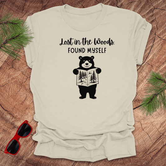 Lost in the Woods Bear Tee - Wandering Owl Adventure Gear