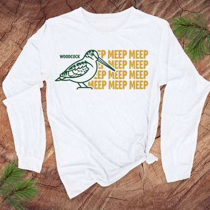 Meep Woodcock Long-Sleeve Tee