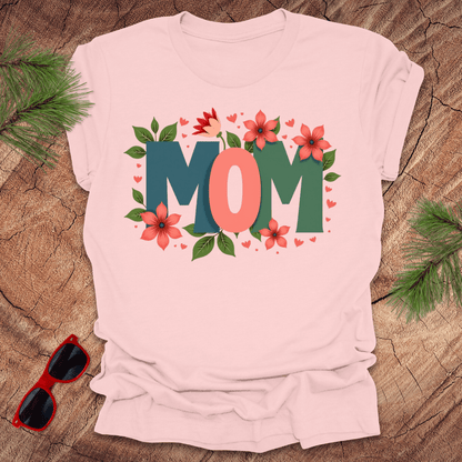 Mom Flowers Tee - Wandering Owl Adventure Gear