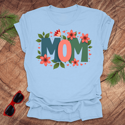 Mom Flowers Tee - Wandering Owl Adventure Gear