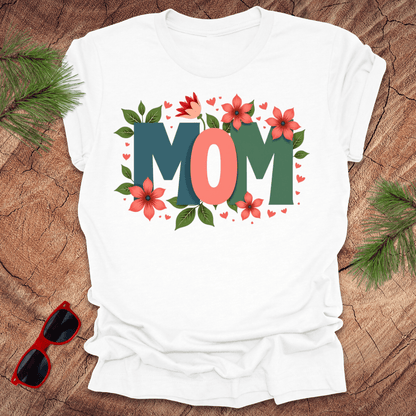 Mom Flowers Tee - Wandering Owl Adventure Gear
