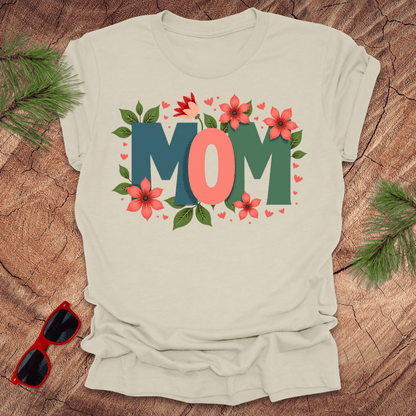 Mom Flowers Tee - Wandering Owl Adventure Gear