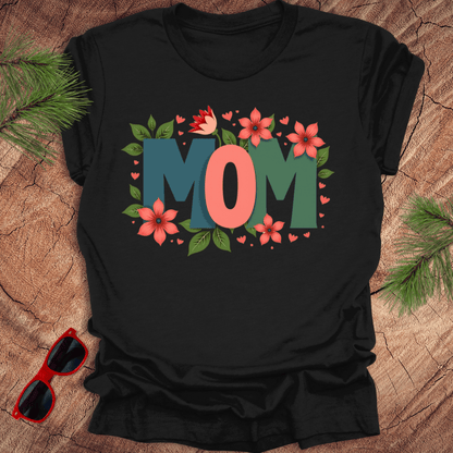 Mom Flowers Tee - Wandering Owl Adventure Gear