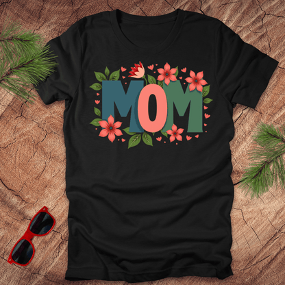 Mom Flowers Tee - Wandering Owl Adventure Gear