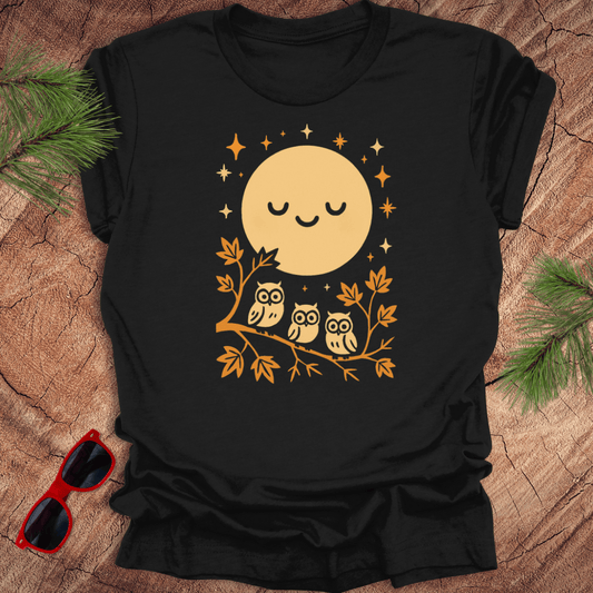 Moonlight Owls Tee - Wandering Owl Adventure Gear