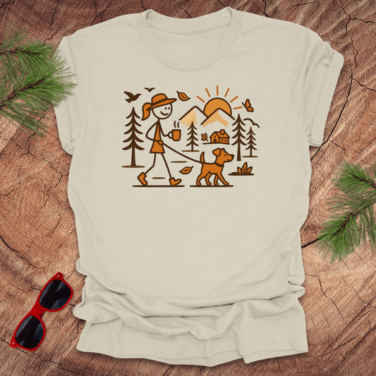 Morning Walk Tee - Wandering Owl Adventure Gear