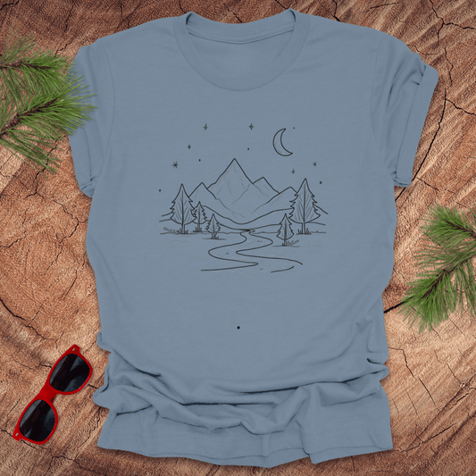 Mountain Escape Tee - Wandering Owl Adventure Gear