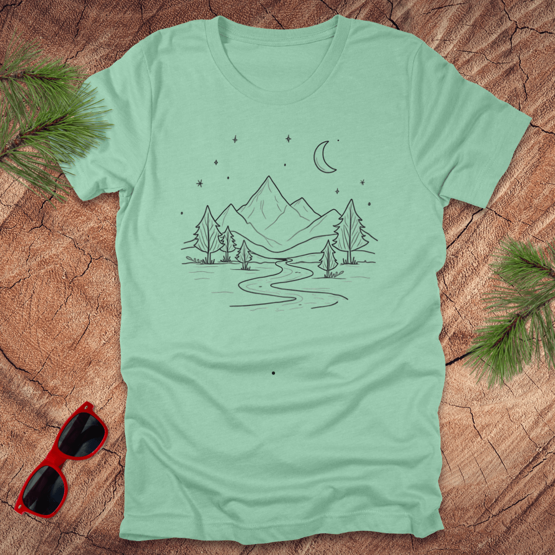Mountain Escape Tee - Wandering Owl Adventure Gear