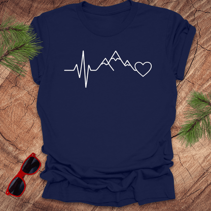Mountain Heartbeat Tee - Wandering Owl Adventure Gear