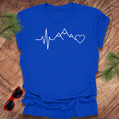 Mountain Heartbeat Tee - Wandering Owl Adventure Gear