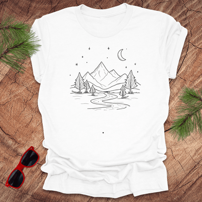 Mountain Serenity Tee - Wandering Owl Adventure Gear