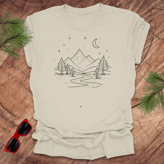 Mountain Serenity Tee - Wandering Owl Adventure Gear