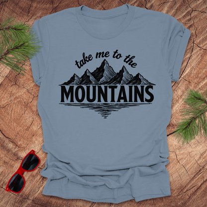 Mountains Tee - Wandering Owl Adventure Gear