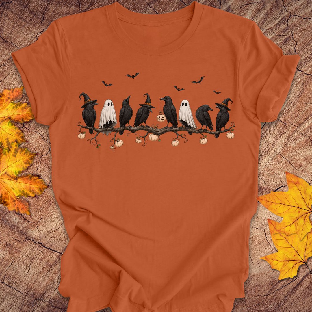 Murder of Crows Tee — Autumn