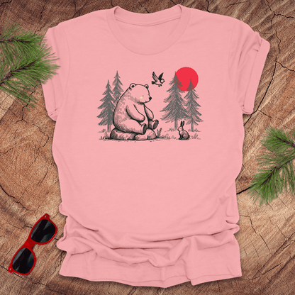 Nature Talks Bear Tee - Wandering Owl Adventure Gear
