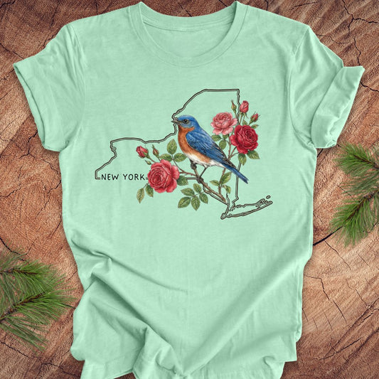 New York State Bird Bluebird Tee