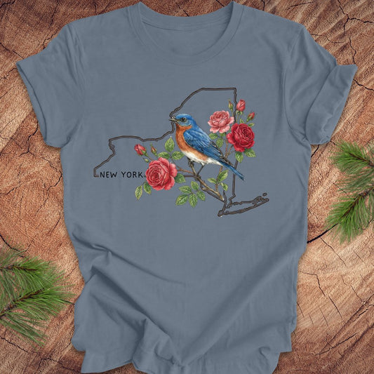New York State Bird Bluebird Tee