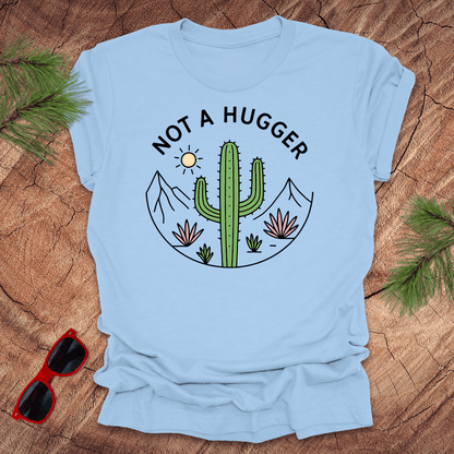 Not A Hugger Cactus Tee - Wandering Owl Adventure Gear
