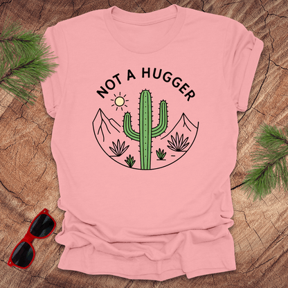 Not A Hugger Cactus Tee - Wandering Owl Adventure Gear