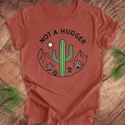 Not A Hugger Cactus Tee