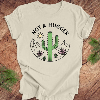 Not A Hugger Cactus Tee