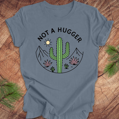 Not A Hugger Cactus Tee