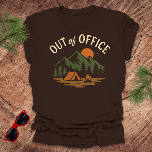 Out of Office Tee - Wandering Owl Adventure Gear