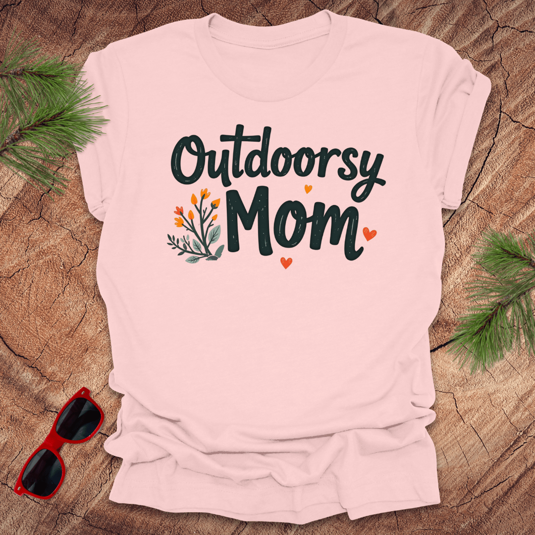 Outdoorsy Mom Tee - Wandering Owl Adventure Gear