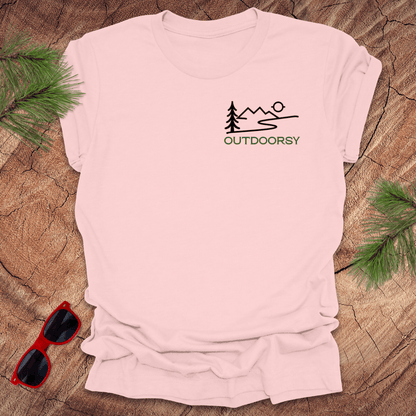 Outdoorsy Pocket Tee - Wandering Owl Adventure Gear