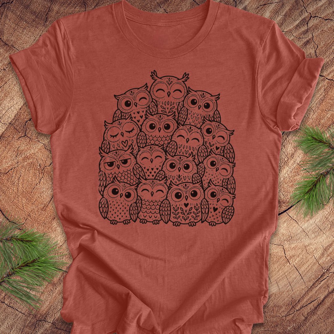 Owl Cluster Tee