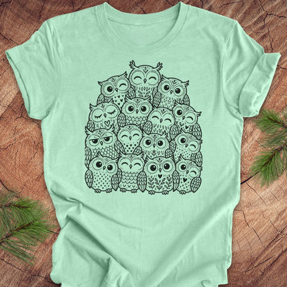 Owl Cluster Tee