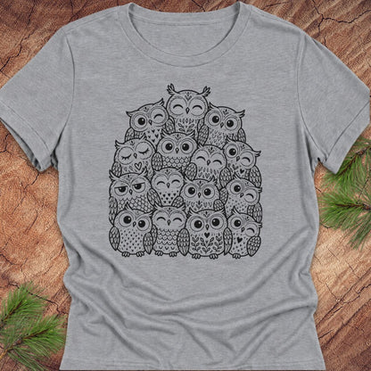 Owl Cluster Women's Relaxed Tee