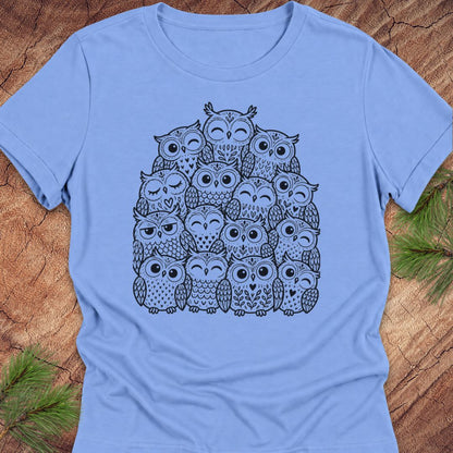 Owl Cluster Women's Relaxed Tee