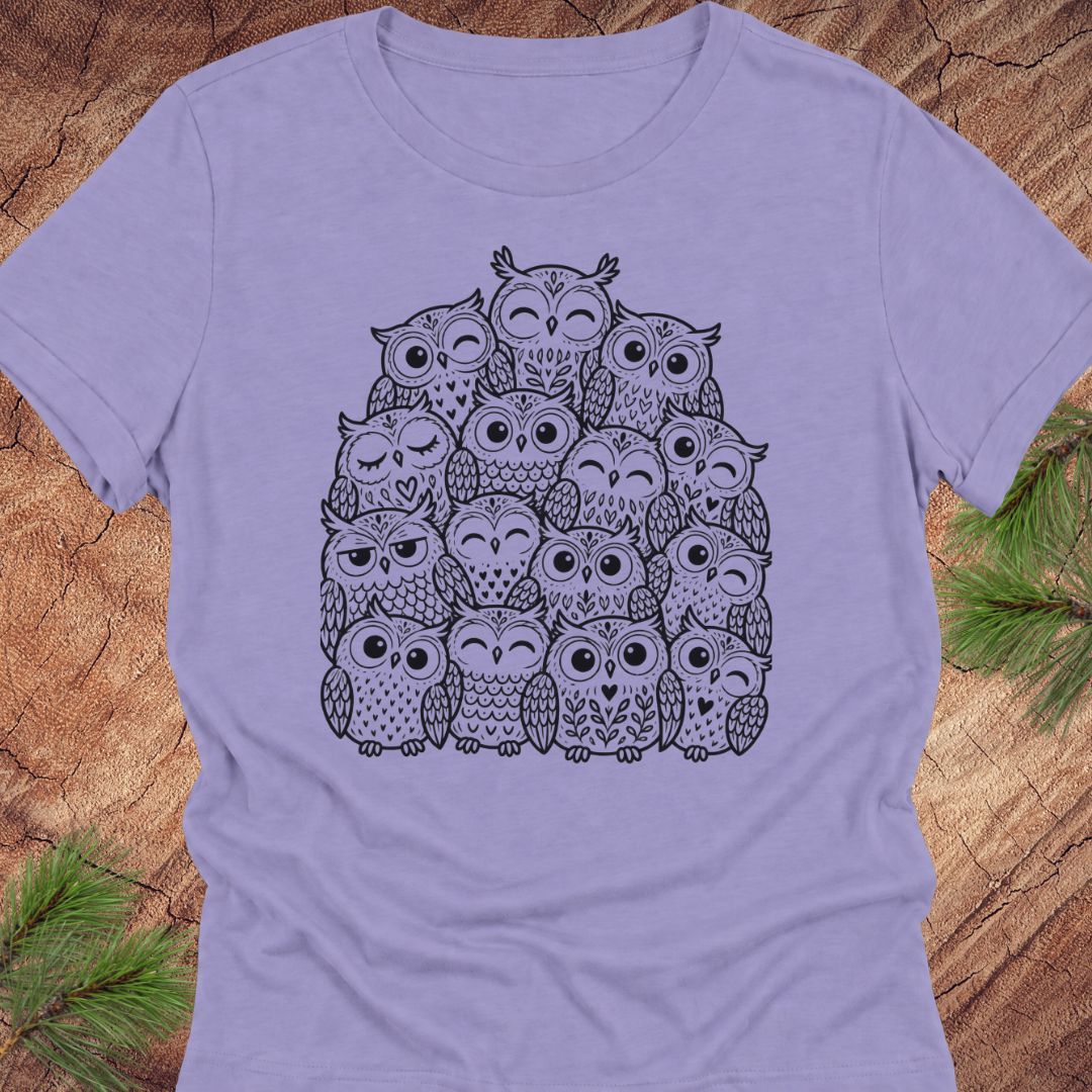 Owl Cluster Women's Relaxed Tee
