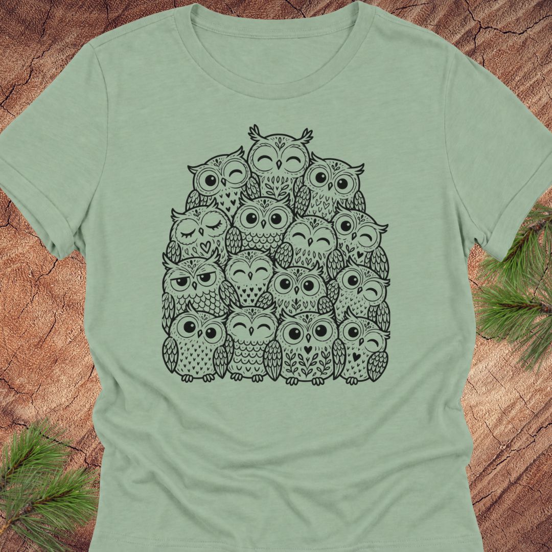 Owl Cluster Women's Relaxed Tee
