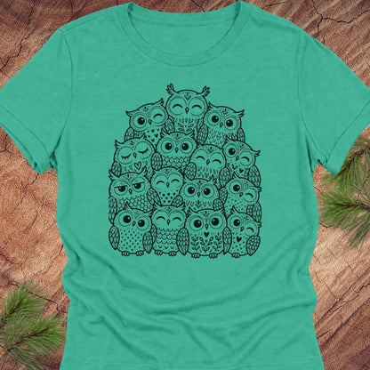 Owl Cluster Women's Relaxed Tee