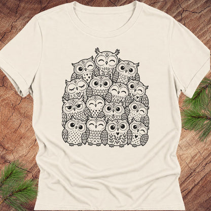 Owl Cluster Women's Relaxed Tee