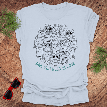 Owl You Need is Love Tee - Wandering Owl Adventure Gear
