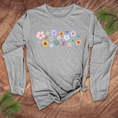 Parade of Flowers Long-Sleeve Tee