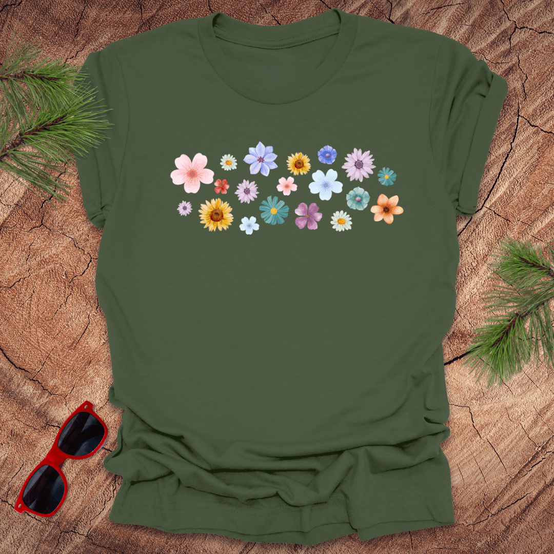 Parade of Flowers Tee