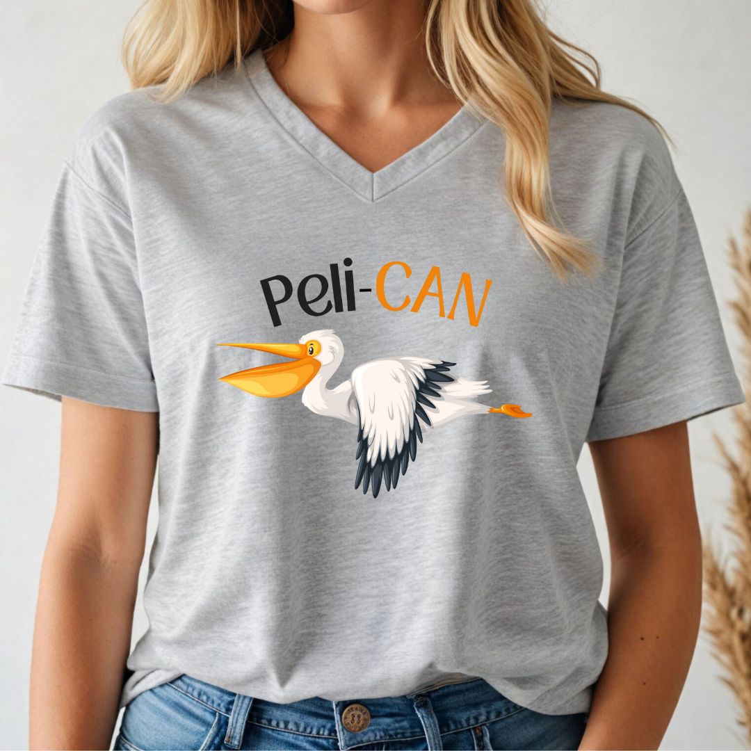 Peli-CAN V-Neck Tee