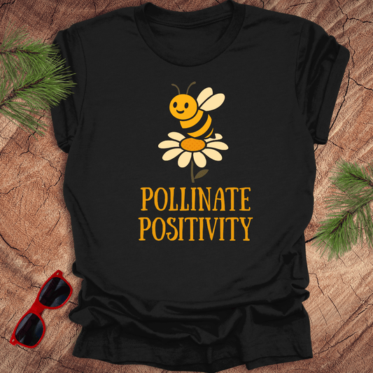 Pollinate Positivity Tee - Wandering Owl Adventure Gear