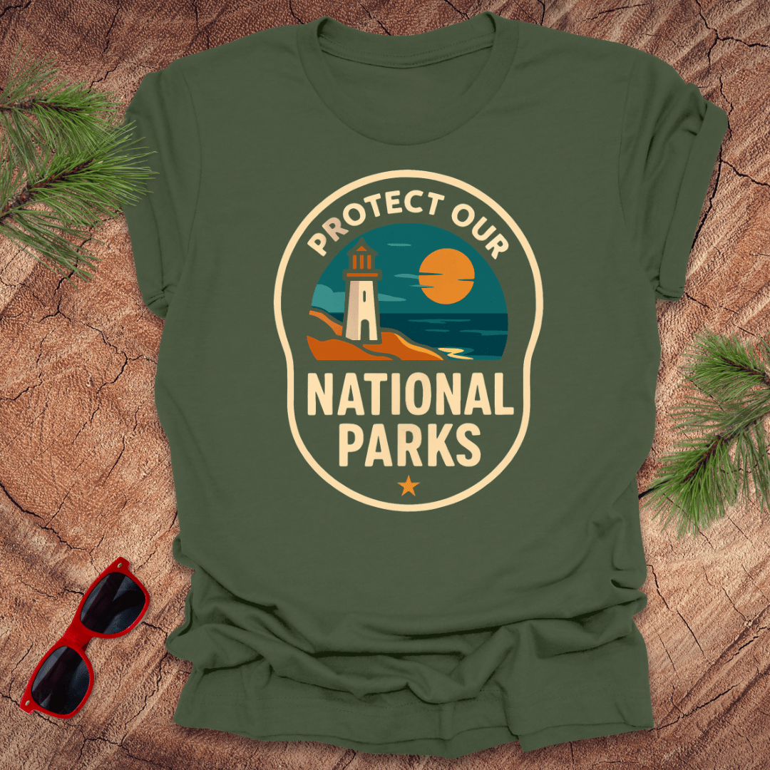Protect Our Parks Tee - Wandering Owl Adventure Gear