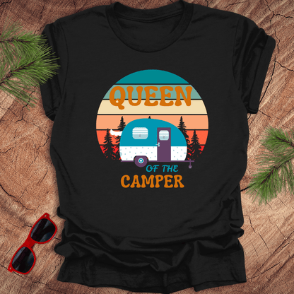Queen of the Camper Tee - Wandering Owl Adventure Gear