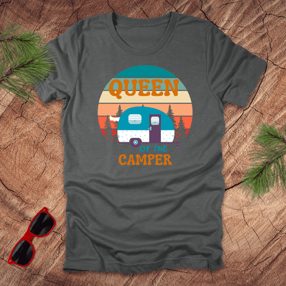 Queen of the Camper Tee - Wandering Owl Adventure Gear