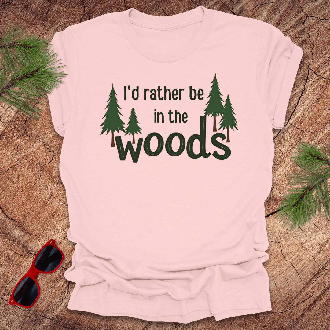 Rather Be in the Woods Unisex Tee - Wandering Owl Adventure Gear