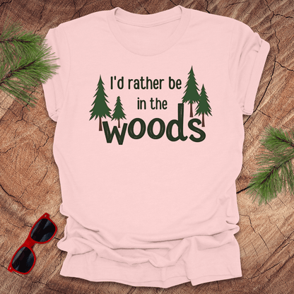 Rather Be in the Woods Unisex Tee - Wandering Owl Adventure Gear