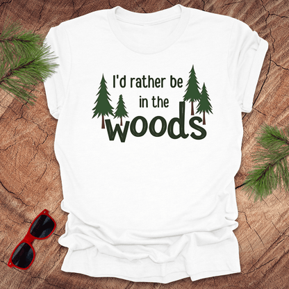 Rather Be in the Woods Unisex Tee - Wandering Owl Adventure Gear